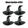 Halloween Folds Witch Wizard Black Hat Party Cosplay Costume Headgear Devil Cap Props Decoration Supplies for Adult Women Men