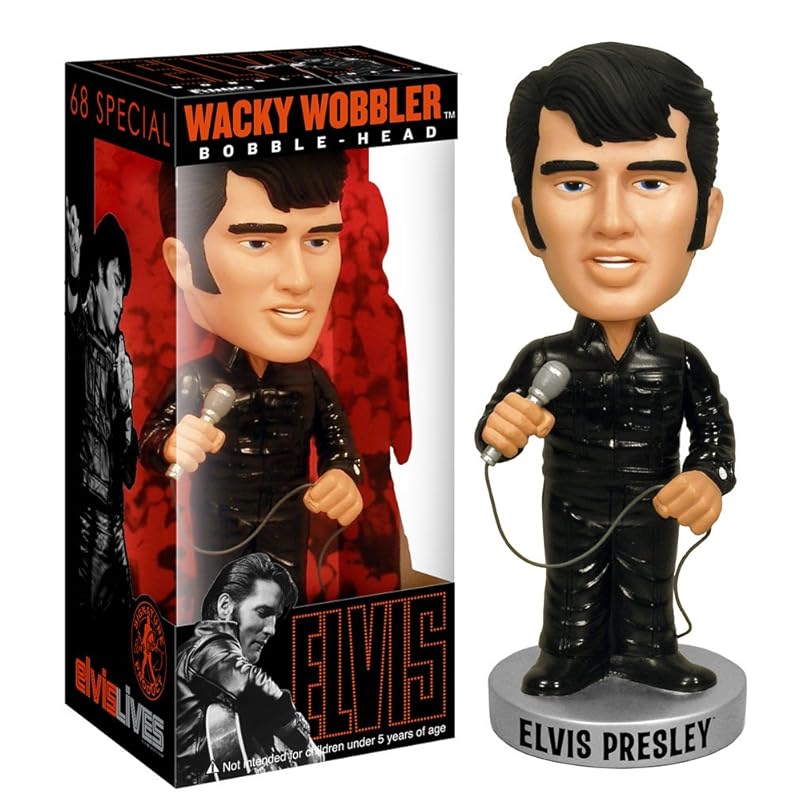

bobbing head Elvis presley 68 SPECIAL swinging head doll