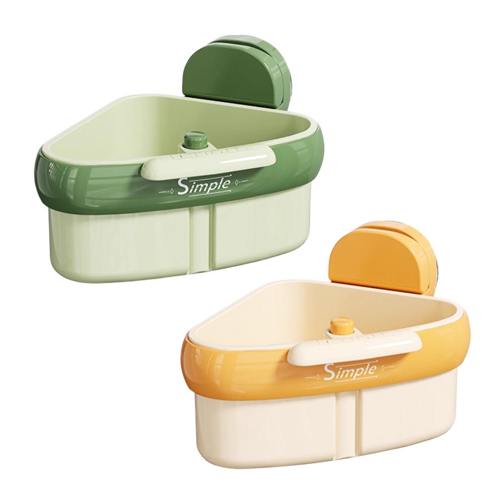 Suction Cup Press Sink Drainer Basket Kitchen Sink Filter Basket Separate Drain Bowl Filter Basket Anti-leakage Anti-leakage New