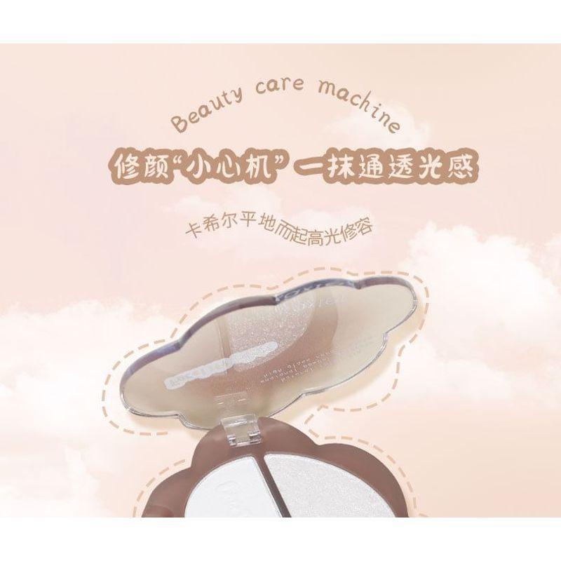 Kaxier - Cloud Keychain Highlighter Palette - 6 Colors