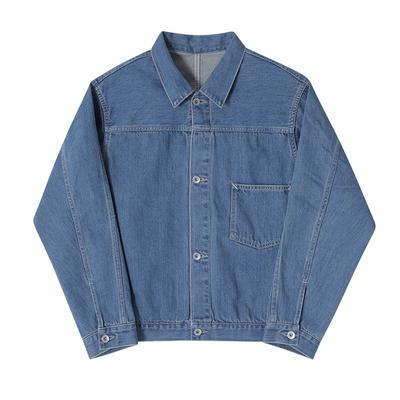 Nanamica Herren Kurze Jeansjacke S25Sa082e