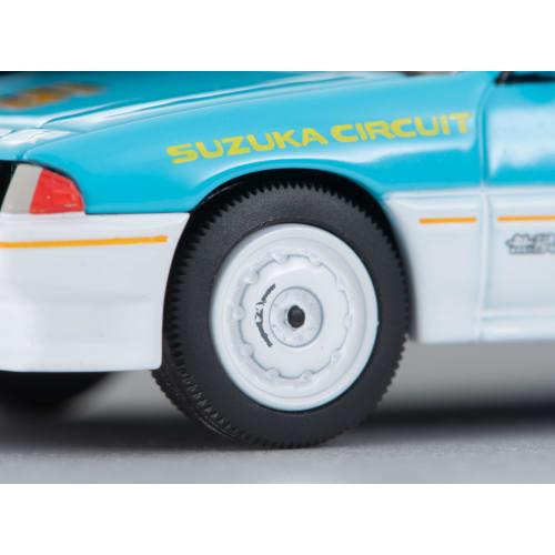 TOMYTEC Tomica Limited Vintage Neo 1/64 Scale LV-N318a Honda Ballade Sports CR-X MUGEN CR-X PRO Suzuka Circuit Safety Car Light Blue/White Finished Pr