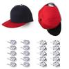 Set of 10pcs Adhesive Hat Hooks Baseball Cap Hanger Stylish Hat Storage Solution