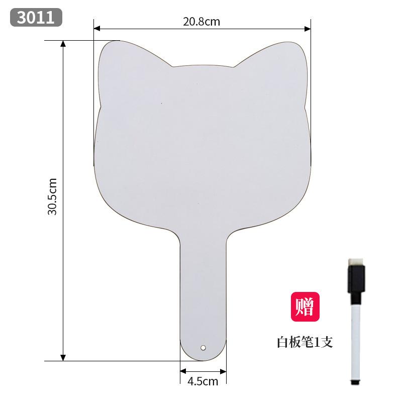 Children s Double-sided Writing Board, Erasable Drawing Board for Desktop Teaching, Handheld Whiteboard for Home and Office Use