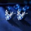 Deer Antler Stud Earrings - Women's Fashion Christmas Gift