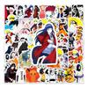 62 Non-repeat Cartoon Japanese Comic Decoration Laptop Suitcase Car Scooter Stickers