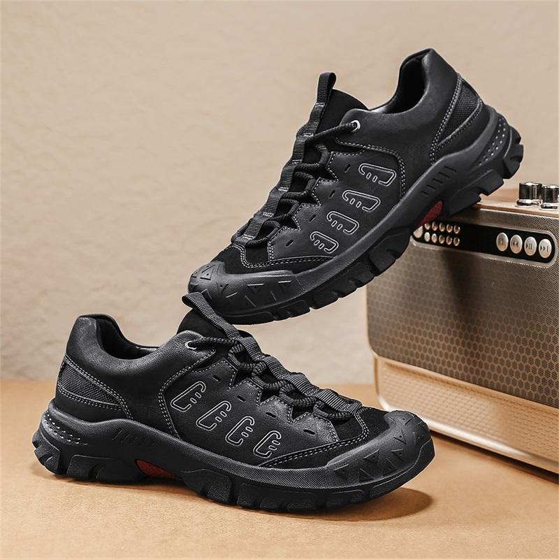 Herbst Herren Outdoor Freizeitschuhe Anti-Rutsch Sneaker Wanderschuhe