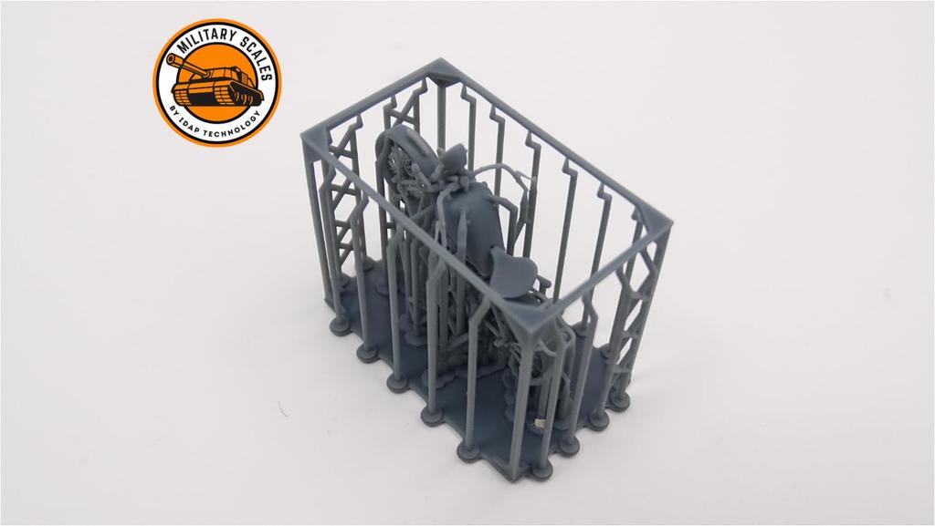 IDAP Technology Polish Sokol 1000 Military Motorcycle 3D Printer Kit PD48173 1/48