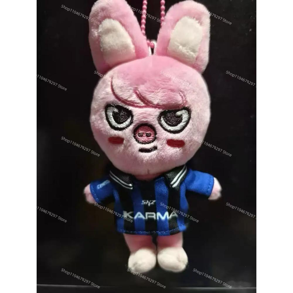 Νέο SKZOO Stray Kids Μπλε Στυλ Μπλούζας Είδωλο Ίδιο Στυλ Τελετή Καταδίωξης Αστεριών Αίσθηση SKZ Θήκη Ανεμιστήρα Bangchan Li Minhao Βελούδινο Μπρελόκ