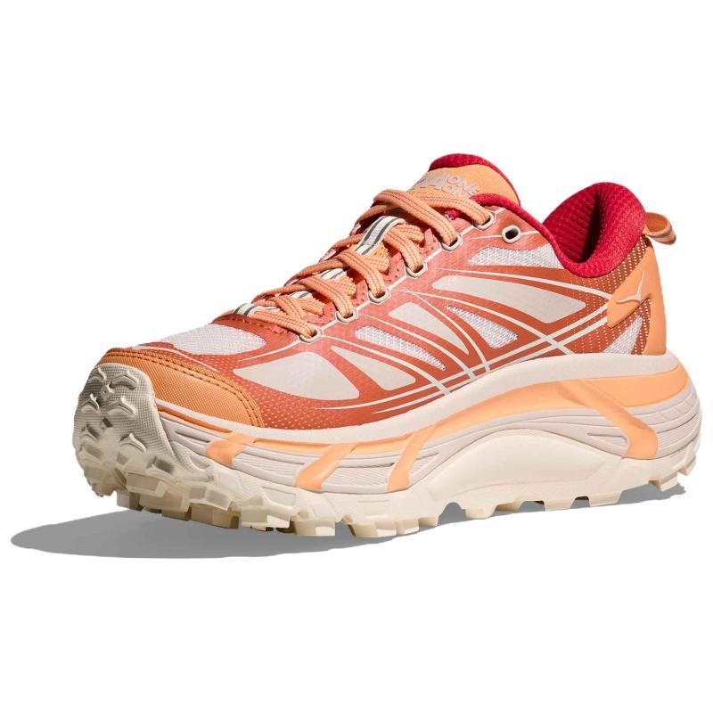 HOKA ONE ONE Mafate Speed 2 Support Casual Running Shoes Unisex Orange Beige Sneakers 1126851-PLTN