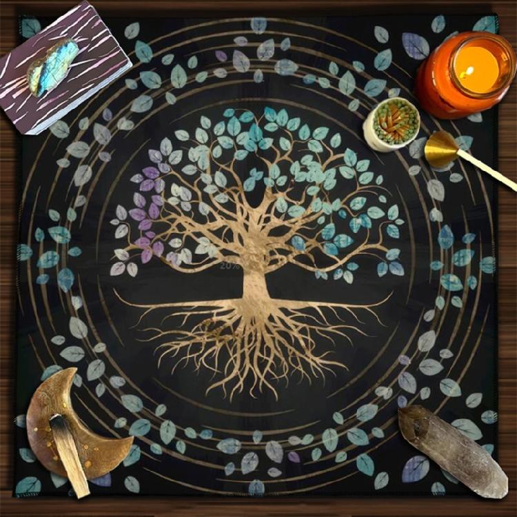 Metaphysical Game Mat Pendulum Divinations Altar Tablecloth Board Game Card Pad