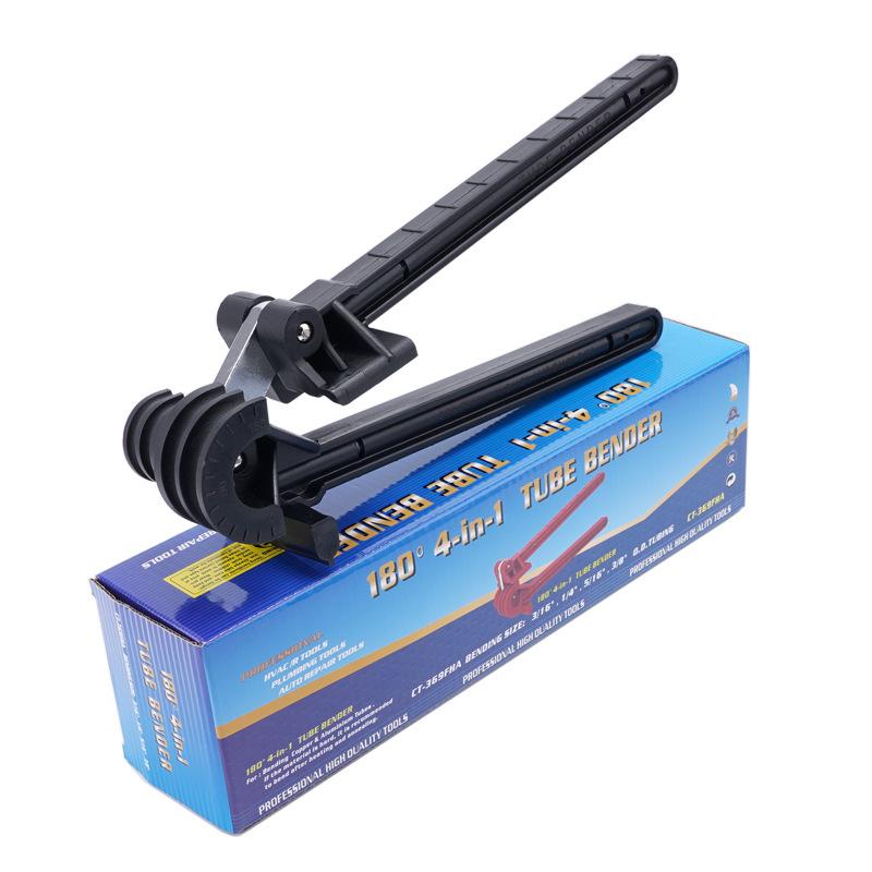 Manual Tube Bender 3 Groove Copper Pipe Air Conditioner Bending Tool