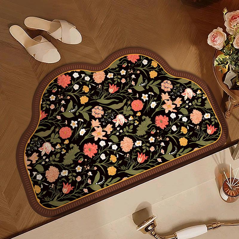 American Style Diatomaceous Earth Non-Slip Quick-Drying Bathroom Entrance Mat