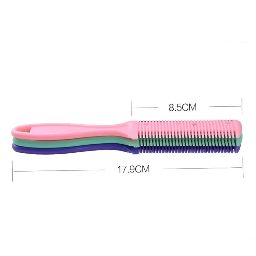 Styler Scissors Tool Thinner Hair Razor Trimmer Comb Double Cutting
