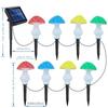 Waterproof Solar Mushroom Light 8 Head LED Solar Mushroom Light Sunlight Fairy Light  Easter