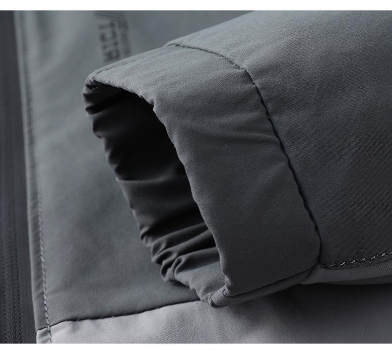 Men's Windproof Hooded Sports Jacket for Spring and Autumn