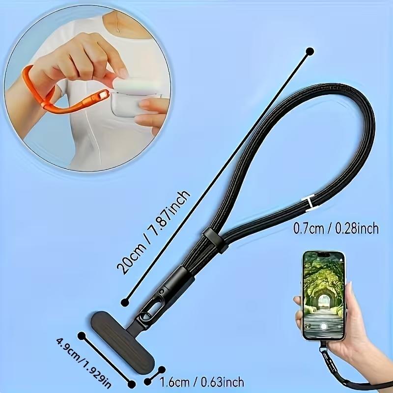 High-End Adjustable Mobile Phone Wrist Strap Durable Reliable for Outdoor Use Prevents Loss Multi-Functional Premium Quality