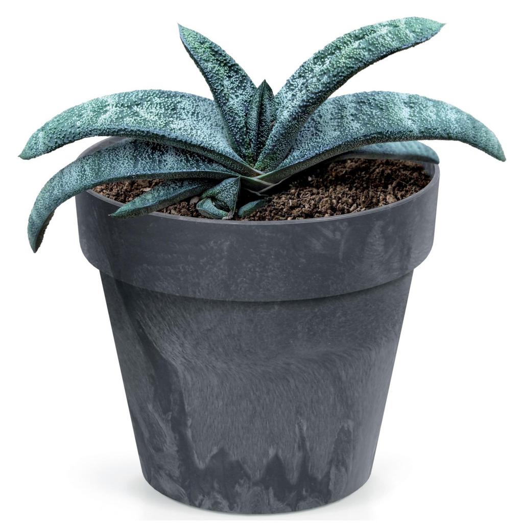 ISE400P-S433 FLOWER POT BALCONY BOX WITH STAND ANTHRACITE BALCONY POT 17l