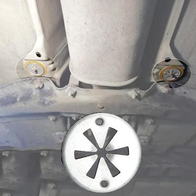 עבור פולקסווגן טוראן 1T 2003 - 2010 Caddy 2K Eos גולף 5 6 7 מכוניות כוכב כביסה נעילת מנוע בידוד הידוק דיסק מהדק אגוז מהדק קשת גלגלים
