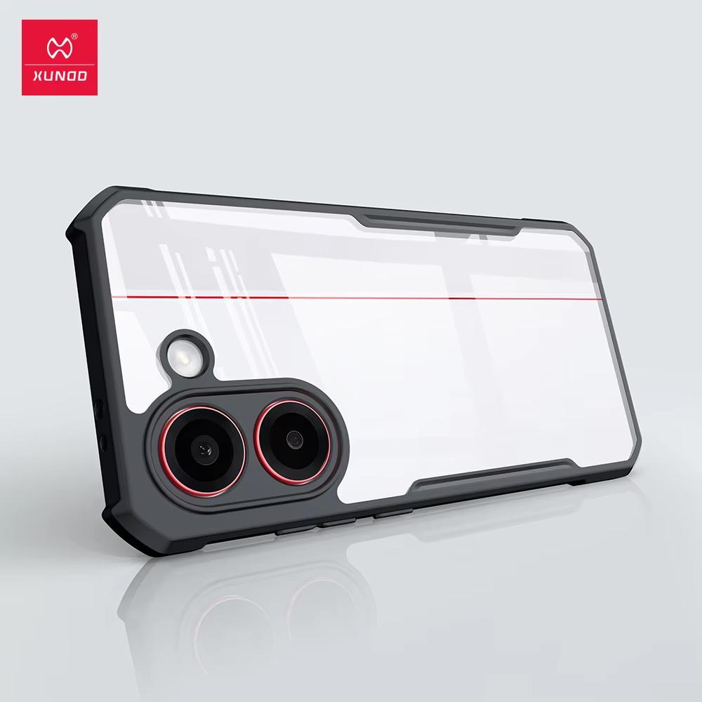 Pro Xiaomi Poco X8 Pro Pouzdro XUNDD Průhledný Zadní Kryt Airbag Nárazuvzdorný Nárazník Ochranná Pouzdra