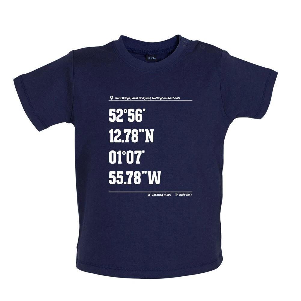 

Cricket Floor Coordinates Trent Bridge - Kids T-Shirt Tees Top - Love Fan 120