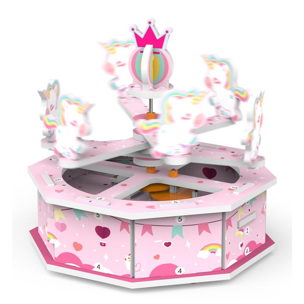 DIY Carousel Carousel Science Small Production Material Kit Research Classroom STEAM Student Birthday Gift