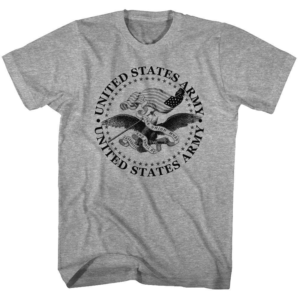 US Army Union Must be Preserved Eagle Seal Mens T Shirt United States of America XXXL