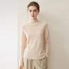 Lekasha Women's 100% Pure Cashmere Half-High Neck Sweater - Autumn/Winter Knit Base Layer