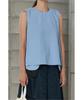 Recorde Pocket Detail Sleeveless Top_Rqsam23586Bux