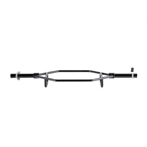 VEVOR Trap Bar Hex Bar, 50mm Hex Barbell, 360 kg Capacity Shrug Bars with Knurled Grips, Weightlifting and Strength Training Equipment