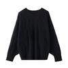 Women's Round Neck Crochet Cashmere Sweater - Soft, Warm, Fashionable Knit for Spring & Autumn