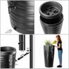 KADAX Rainwater Tank 240L Water Barrel Container With Tap Pot Large