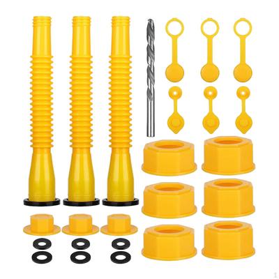 Durable Gas Can Spout with Easy Pour Nozzle