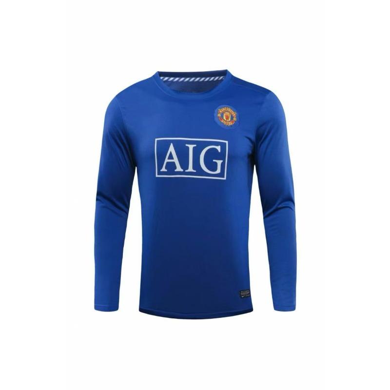 Source Direct Supply Retro Long-sleeved Jersey Real Madrid Barcelona Manchester United Juventus Liverpool Embroidery Sports Ball