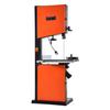 Holzbandsäge, 457 mm, Bandsäge mit 2240W 3PS Motor, 406 mm Maximale Schnitthöhe, 690 x 510 mm Gusseisentisch, mit 360° Arbeitslicht, Gehrung