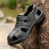 Pu Leather Casual Shoes For Men High Quality Classic Men Sandals Summer Outdoor Walking Men Sneakers Breathable Men Sandals