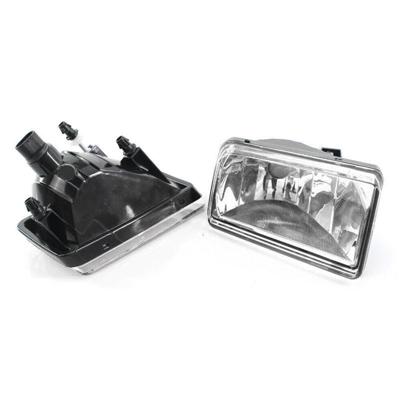 25883245 25883246 GM2593160 GM2592160 1 Pair Clear Lens Front Bumper Fog Light Driving Lamp Bulb Fit for Chevrolet Silverado GMC