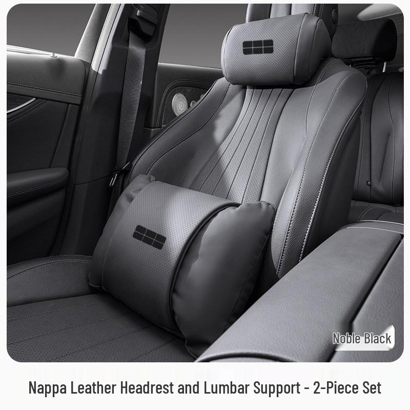 Geely Galaxy Car Accessory Set: Xingyao 8 Headrest, Xingyuan Neck Pillow, Xingjian AL7 Lumbar Support.