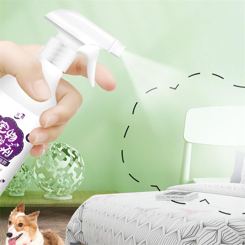 500ml Haustier No-Go Spray Innen-/Außentrainingshilfe, um Hunde & Katzen am Pinkeln, Kauen & Kratzen zu hindern Anti-Haustier-Spray