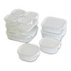 iwaki Pack & Range Square Glass Food Storage Containers Heat Resistant Microwave Safe PS-PRN-11W