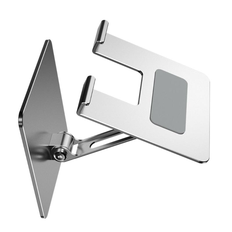 Laptop Stand Risers for Desk Ergonomic Foldable Computer Stand Adjustable Height for Collaborative Work Easy Storage