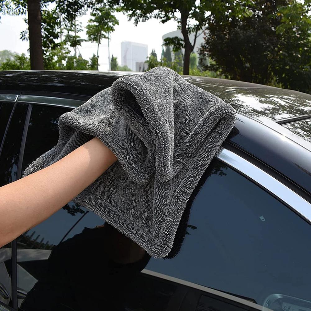 Microfiber Car Wash Towel Extra Soft Super Fast Water Absorbency Microfiber Quick Dry Cloth Multifunctional Car Cleaning Towel
