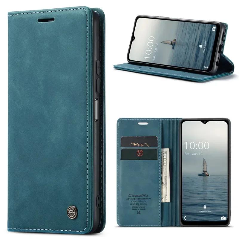 CaseMe Leather Phone Case for Samsung Galaxy A57 5G A37 A17 A56 A36 A26 A16 A55 A35 A25 A15 A14 A34 A54 A13 A53 A13 Wallet Cover