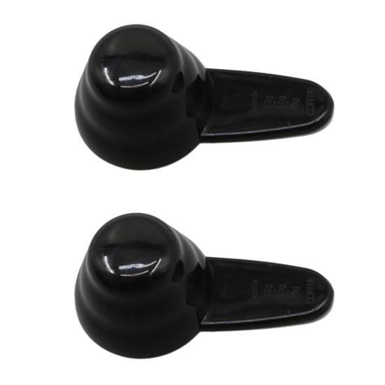 2 Stück Hoher Schöpfer Zähigkeit Kaffee Weit verbreitete Verwendung Kunststoff Kompaktes Waagendesign Messlöffel