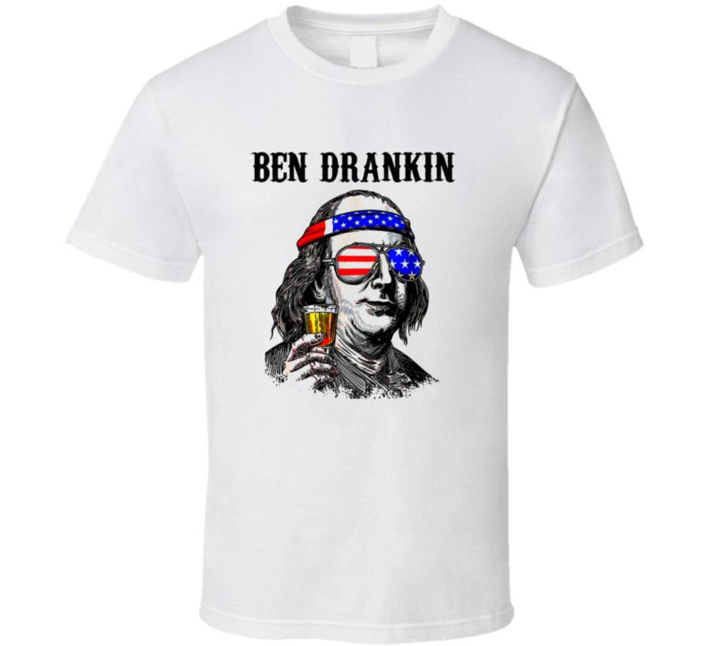 Ben Drankin Funny Patriotic 4th Of July Usa American Independence Day T Shirt 3XL