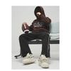 Sneakers Patchwork di Jeans Scarpe Casual con Lacci e Plateau