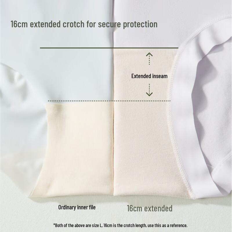 Suji Liangpin Women's Seamless Low-Rise Cotton Underwear