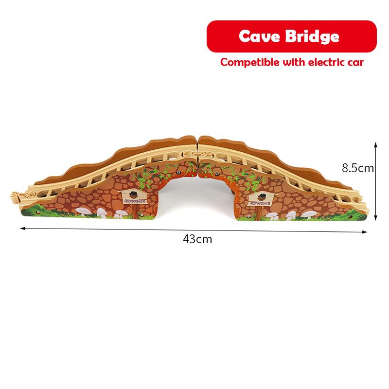 High-Quality Wooden High-Quality Track High-Quality Railway High-Quality Accessories High-Quality Bridge High-Quality Train Space facility