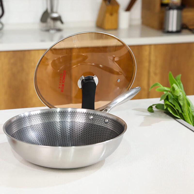 Kangbach CLK32D12 Elite 32cm Wabe Edelstahl Wok