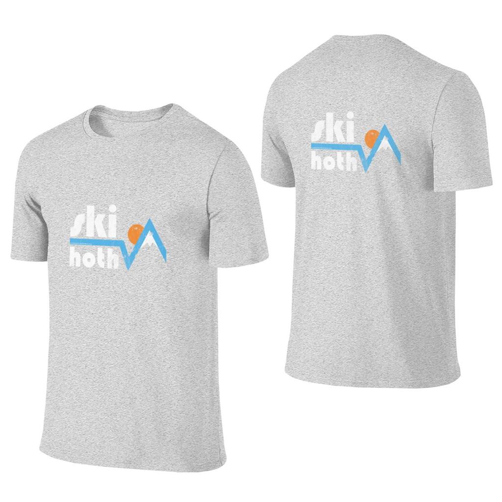 Ski Hoth Delicate Reversible Tshirt Light Casual Atmosphere Short Sleeve